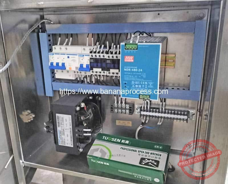 Single-Inlet-Green-Banana-Peeling-Machine-Control-Box